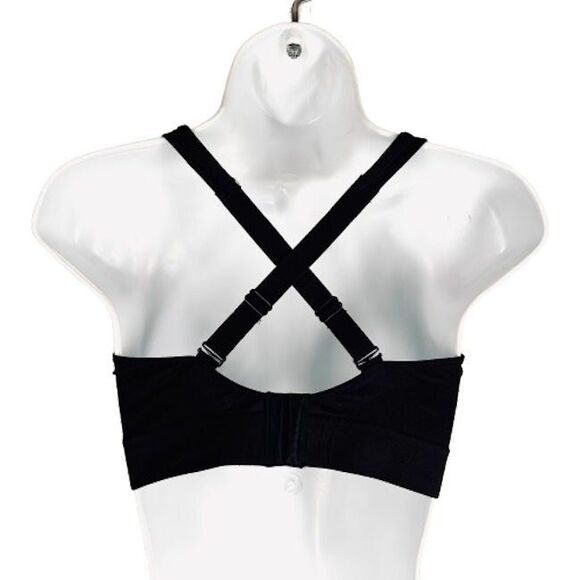 Hanes Bra XXL Black Womens Comfort Flex Wireless Convertible Straps 2XL - Picture 6 of 7